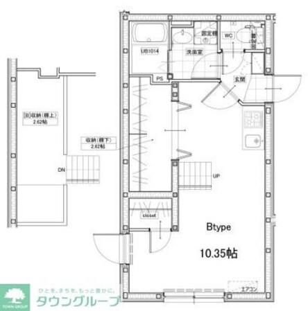 FAIR東向島の物件間取画像